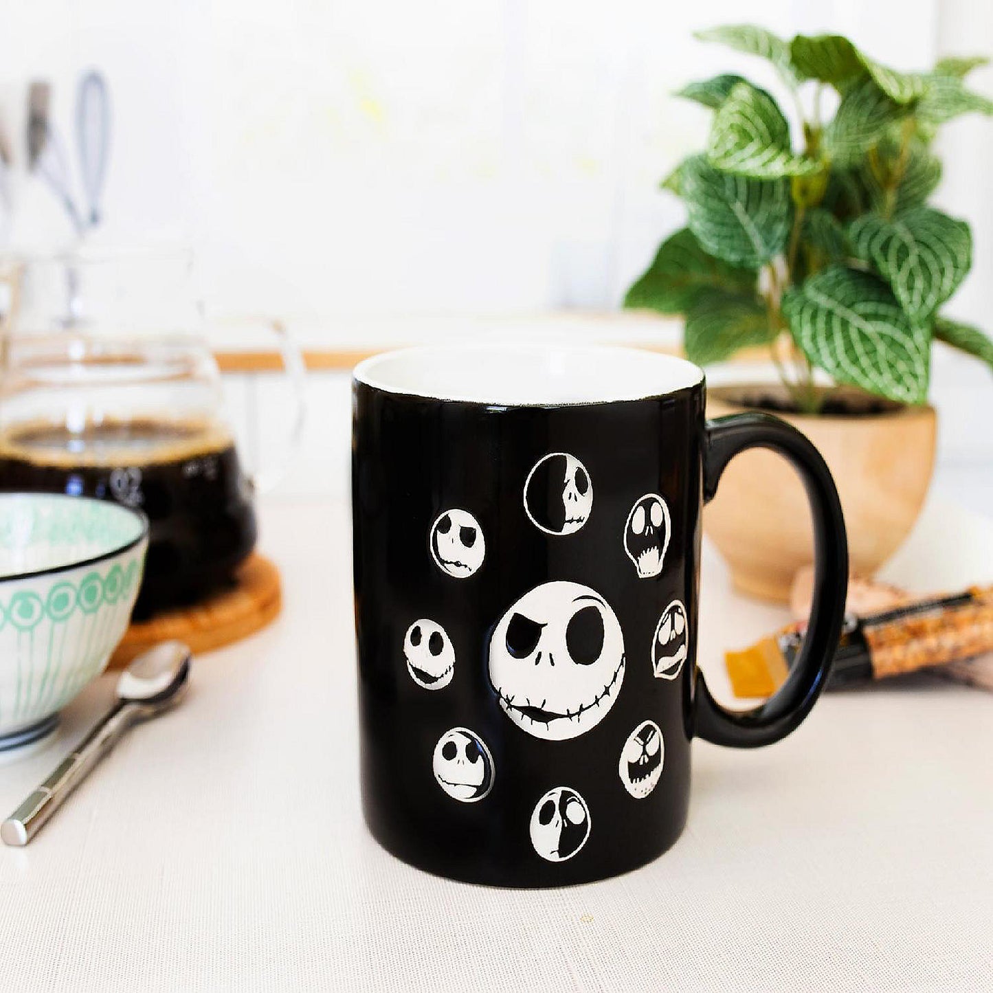 Disney The Nightmare Before Christmas Jack Moon Phases Ceramic Mug 20 Ounces | USA Decoration®