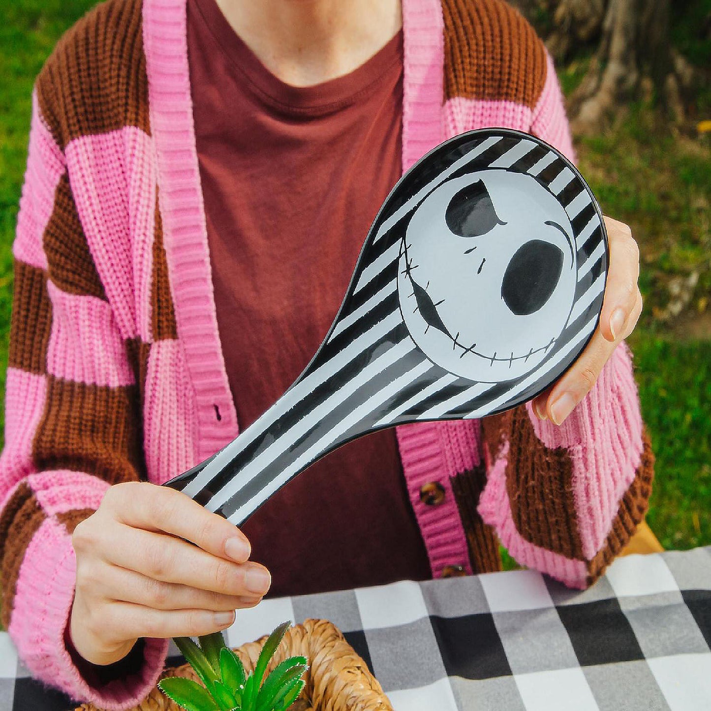 Disney The Nightmare Before Christmas Jack Skellington Ceramic Spoon Rest | USA Decoration®