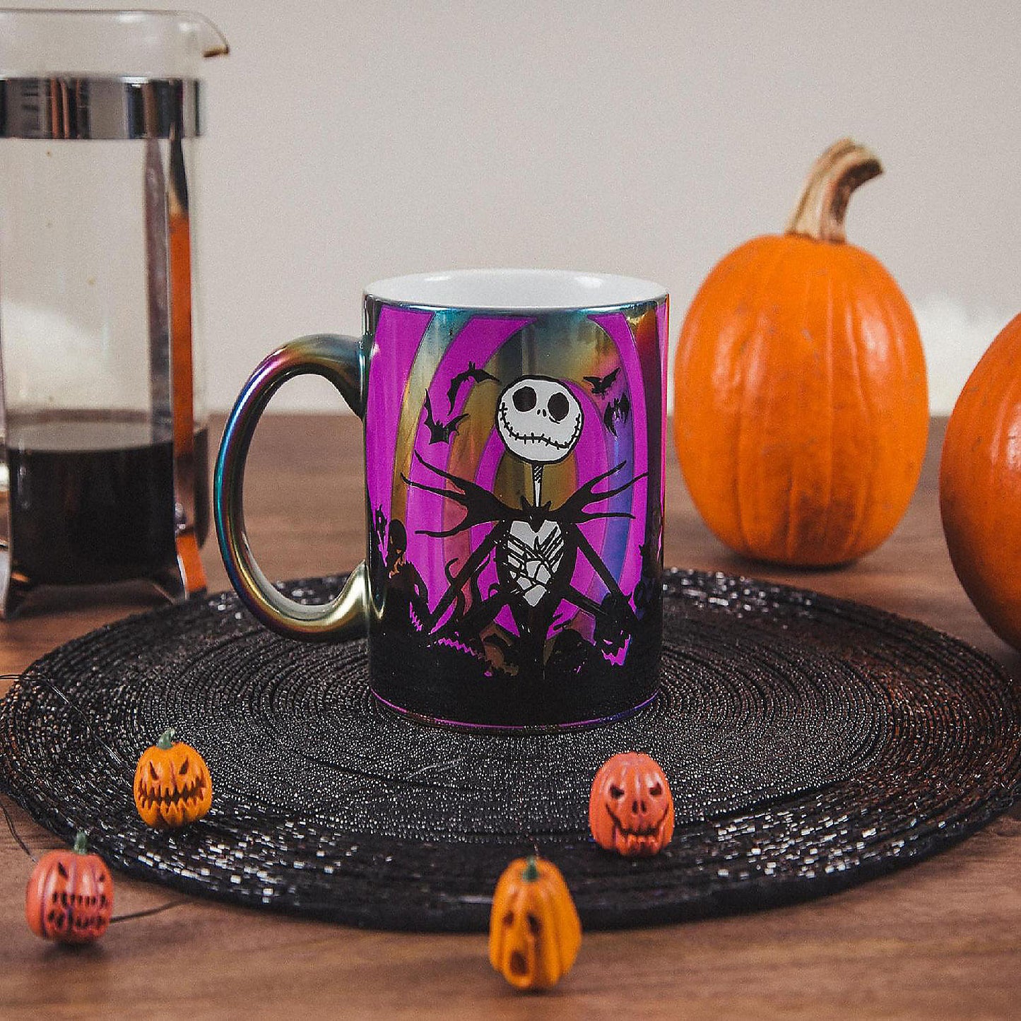 Disney The Nightmare Before Christmas Jack Skellington Electroplated Ceramic Mug | USA Decoration®