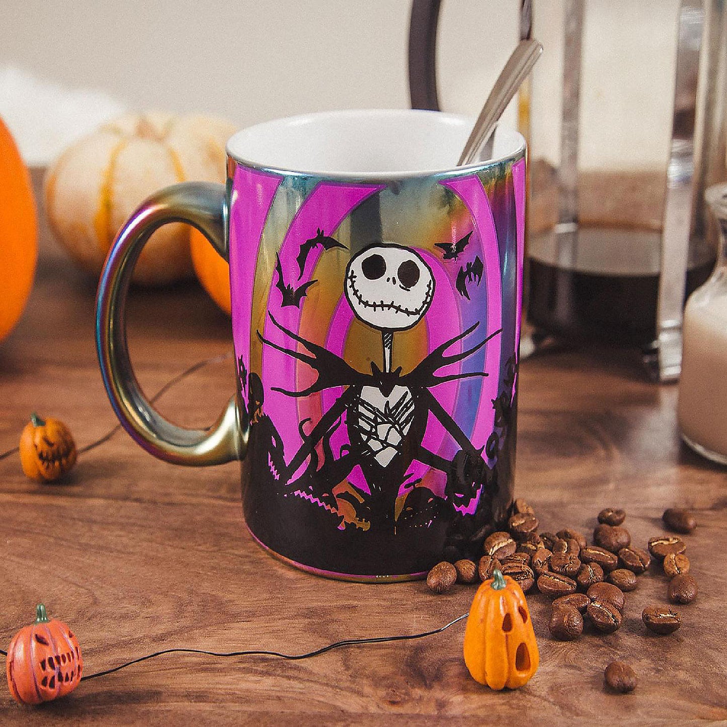 Disney The Nightmare Before Christmas Jack Skellington Electroplated Ceramic Mug | USA Decoration®