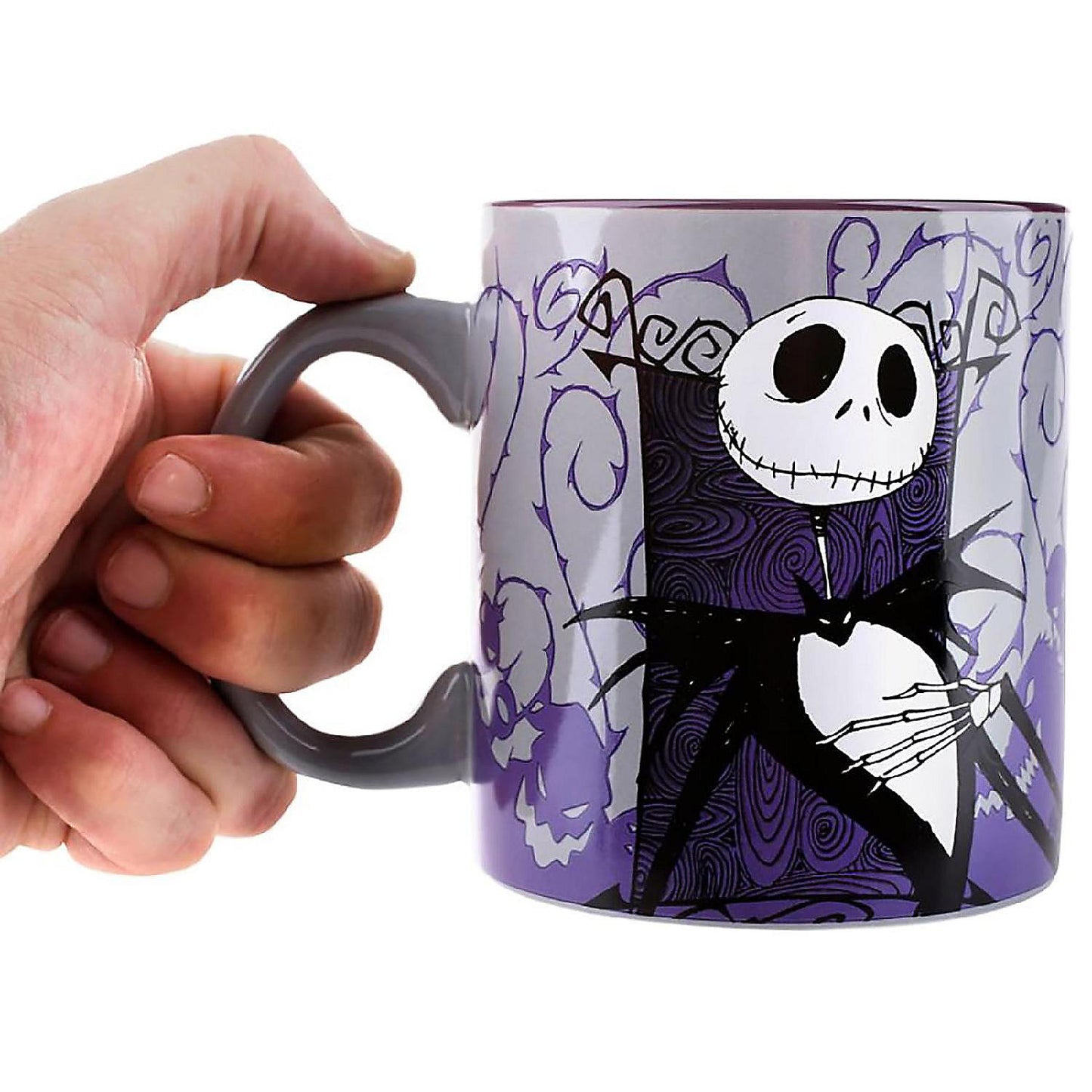 Disney The Nightmare Before Christmas Jack Skellington Purple Ceramic Mug | USA Decoration®