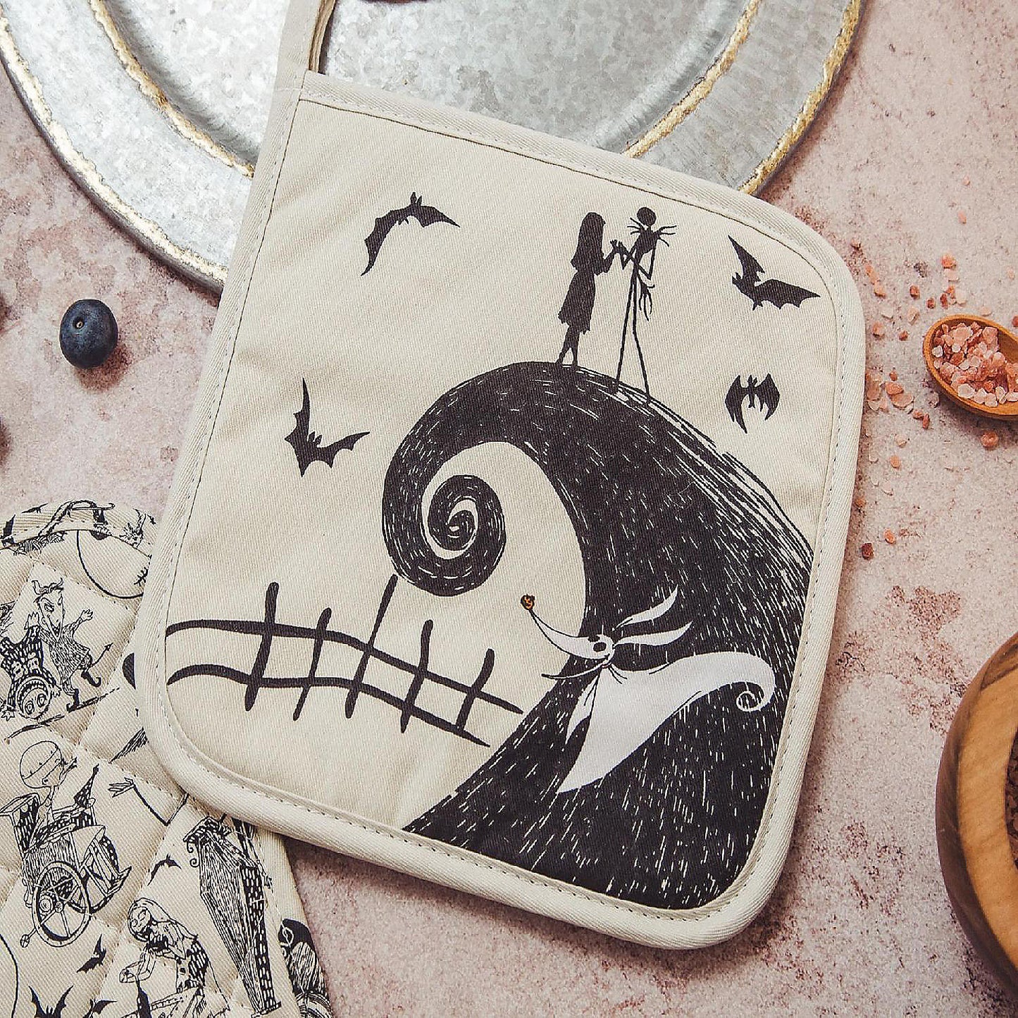 Disney The Nightmare Before Christmas Kitchen Pot Holder Set of 2 | USA Decoration®