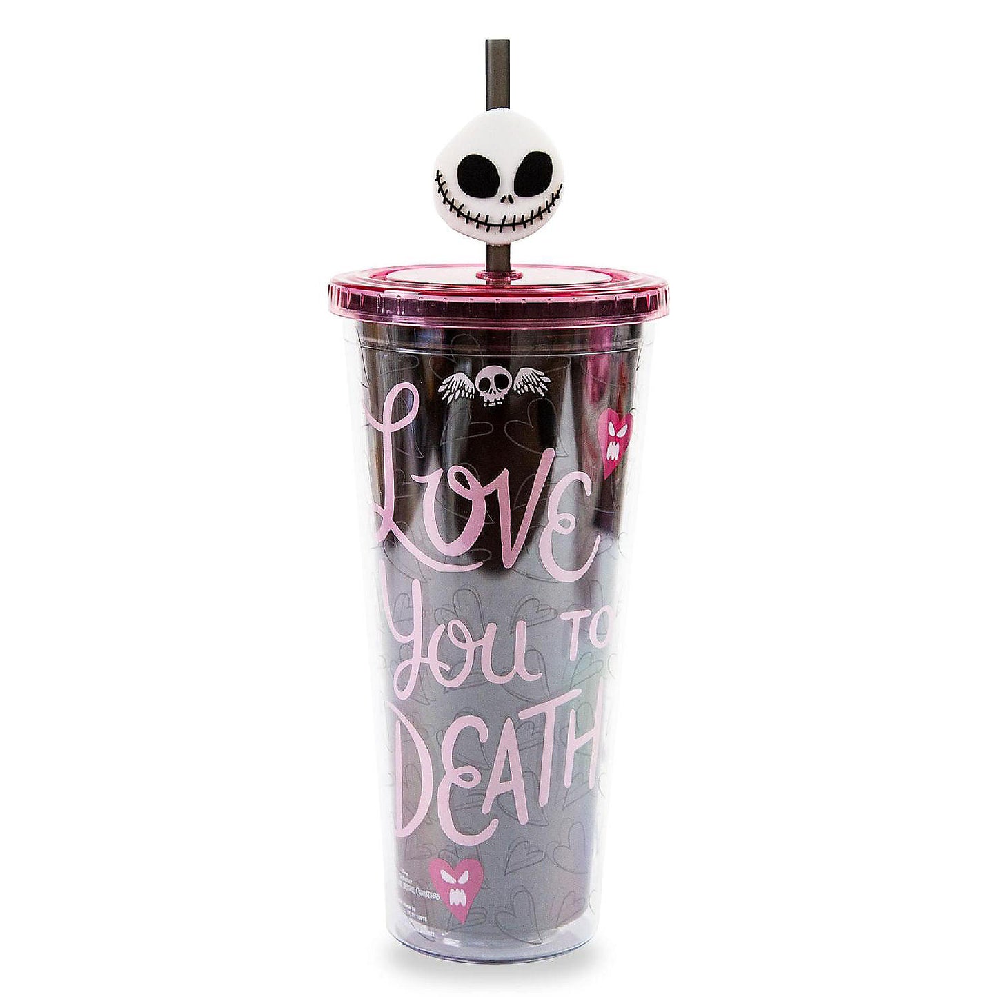 Disney The Nightmare Before Christmas "Misfit" Carnival Cup with Lid and Straw | USA Decoration®