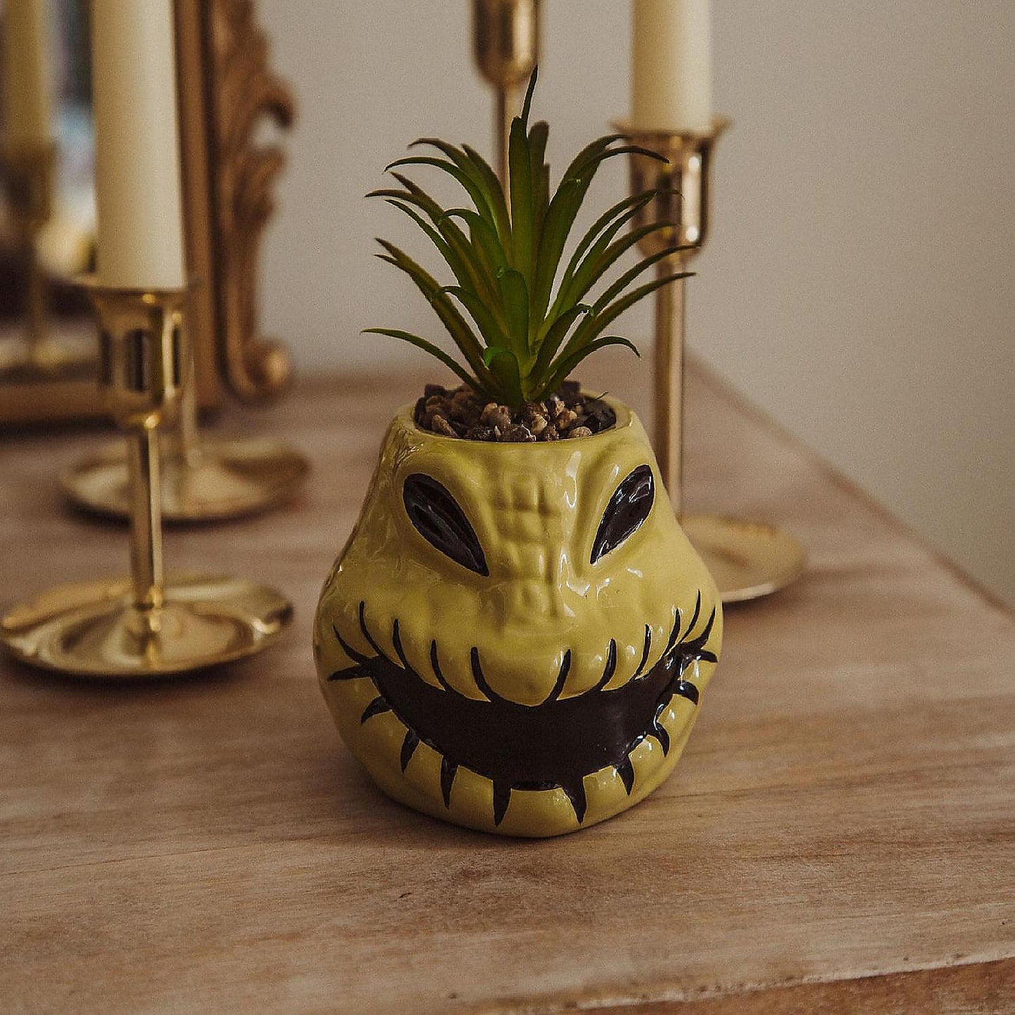 Disney The Nightmare Before Christmas Oogie Boogie 5-Inch Ceramic Mini Planter | USA Decoration®