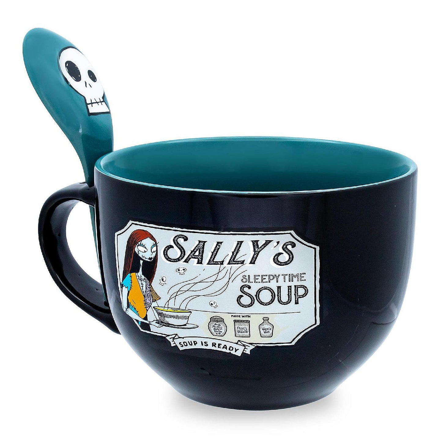Disney The Nightmare Before Christmas "Sally's Sleepy Time" Ceramic Soup Mug | USA Decoration®