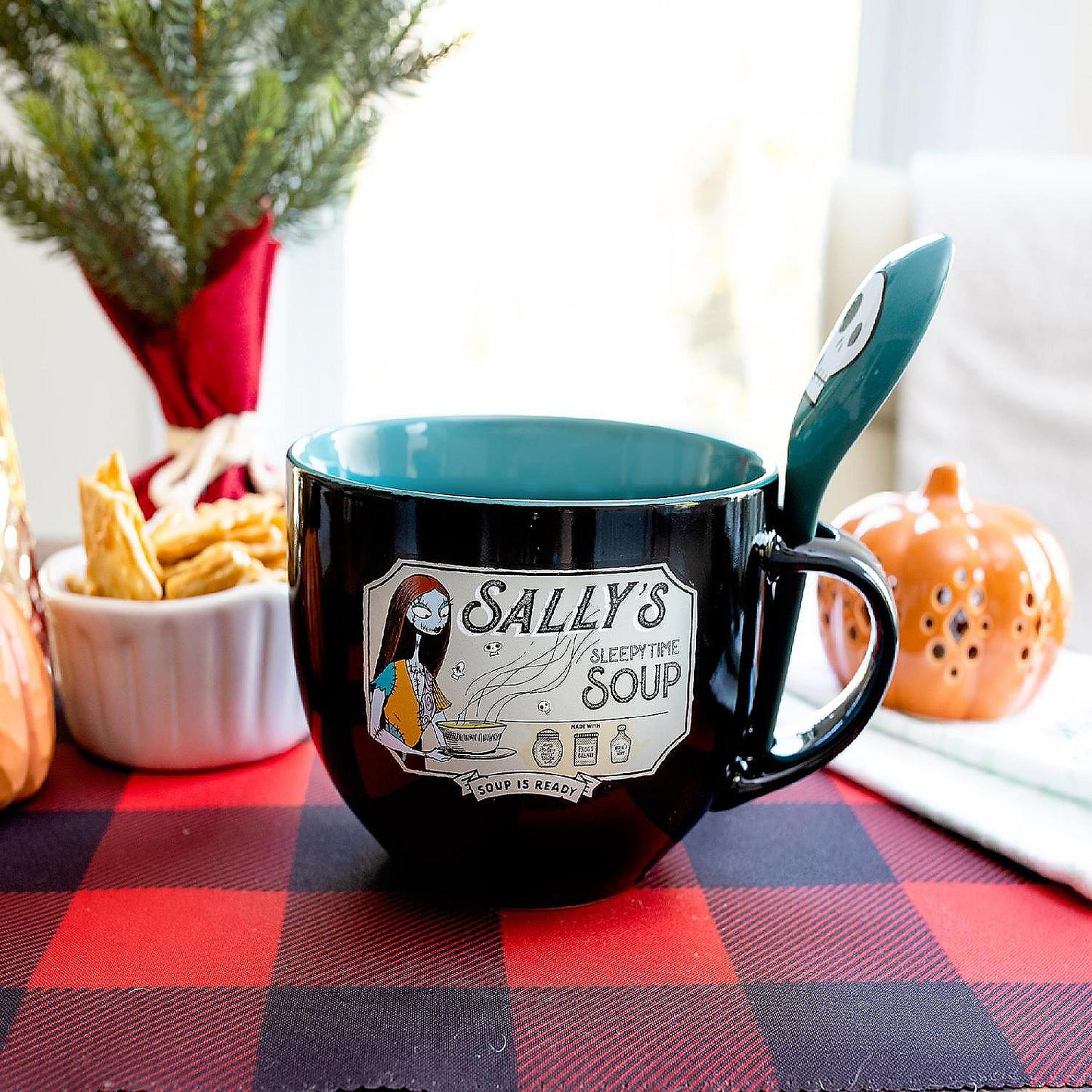 Disney The Nightmare Before Christmas "Sally's Sleepy Time" Ceramic Soup Mug | USA Decoration®