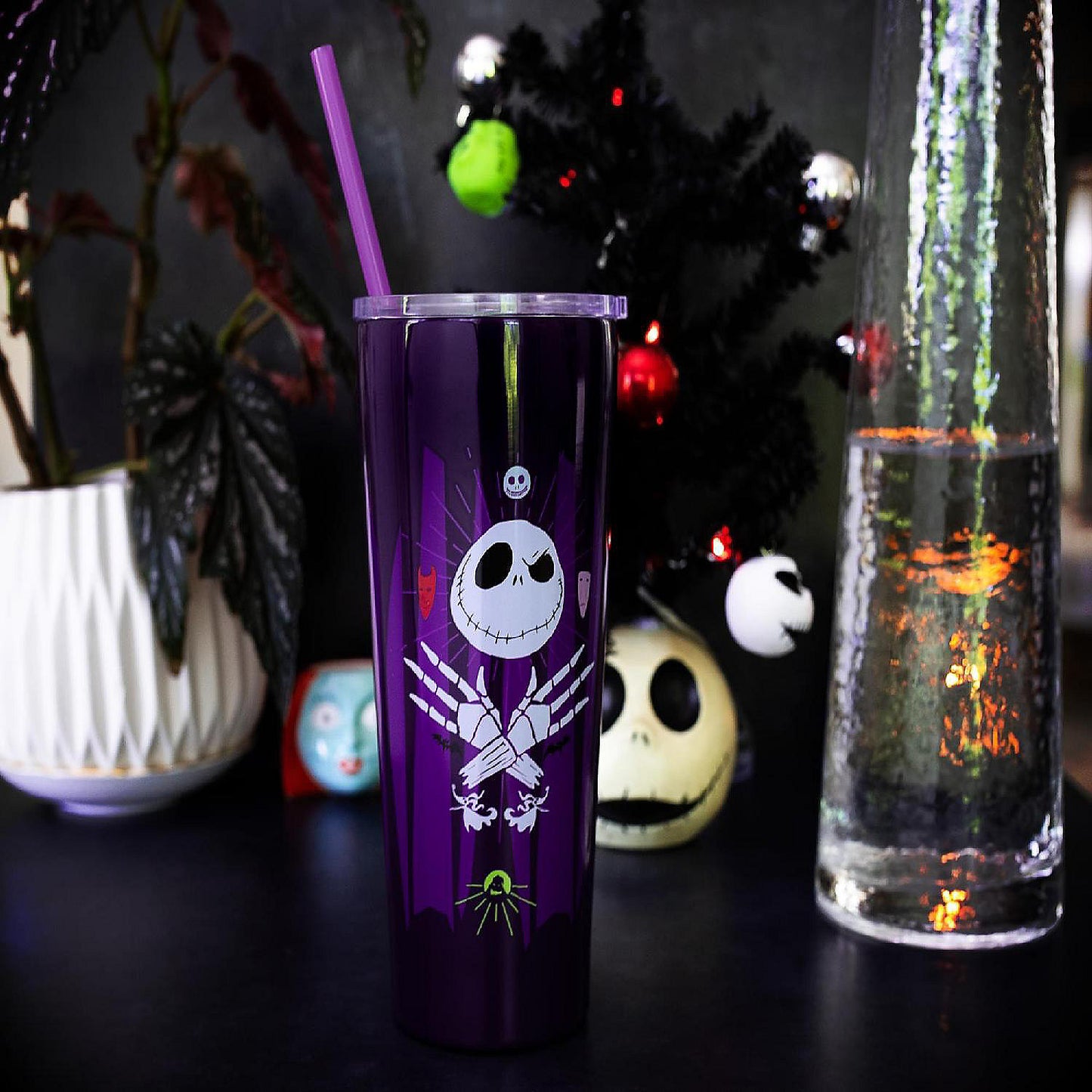 Disney The Nightmare Before Christmas Stainless Steel Tumbler Holds 22 Ounce | USA Decoration®