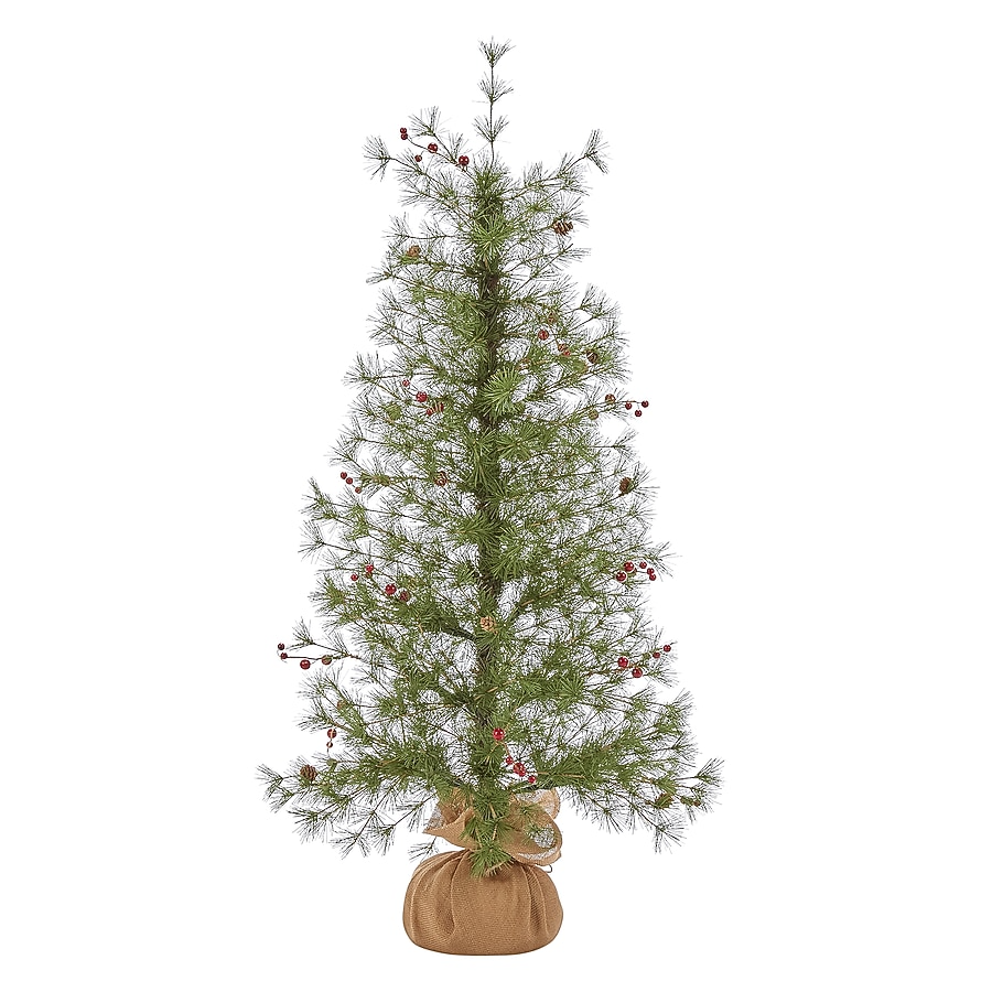 4-ft Cashmere pine Slim Artificial Christmas Tree | USA Decoration®