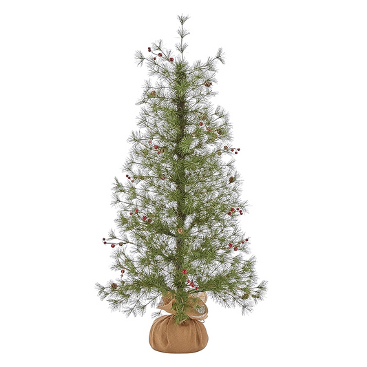 4-ft Cashmere pine Slim Artificial Christmas Tree | USA Decoration®
