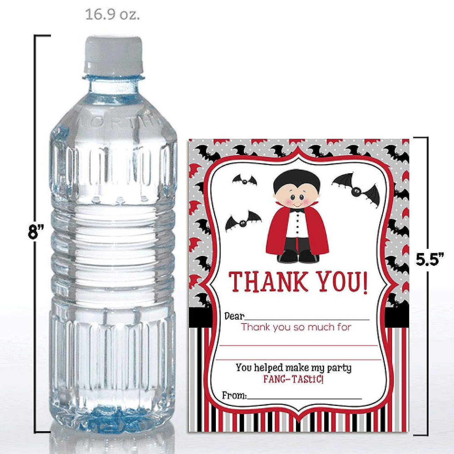 Dracula Birthday Thank You 20pc. by AmandaCreation | USA Decoration®