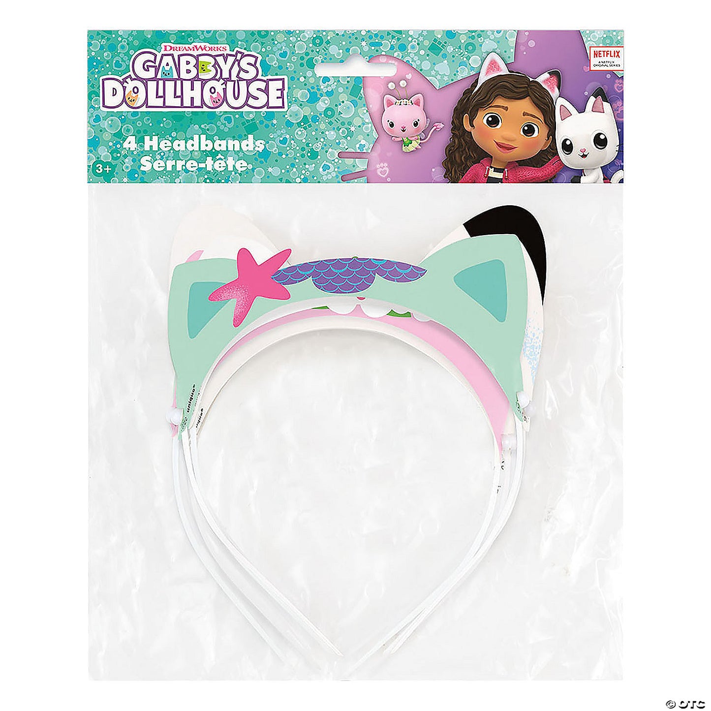 DreamWorks Gabby’s Dollhouse™ Party Headbands - 4 Pc. | USA Decoration®