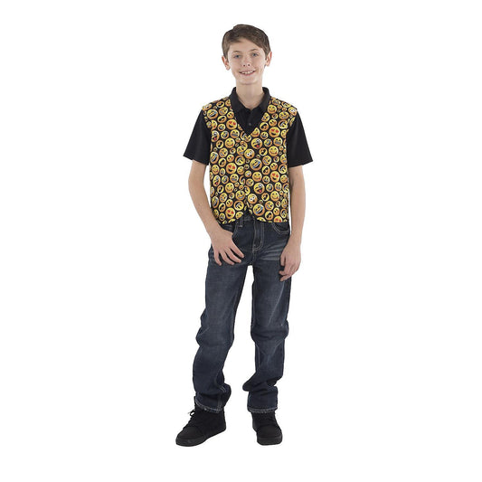 EMOJI PRINTED VEST - KIDS S | USA Decoration®