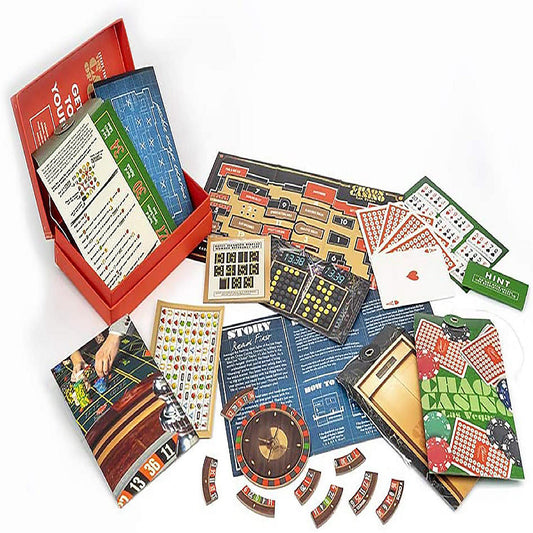Escape From The Casino of Chaos Escape Room Game | USA Decoration®