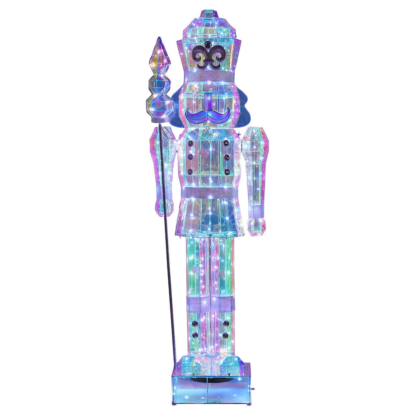 Member's Mark 6' Pre-Lit Prismatic Nutcracker | USA Decoration®