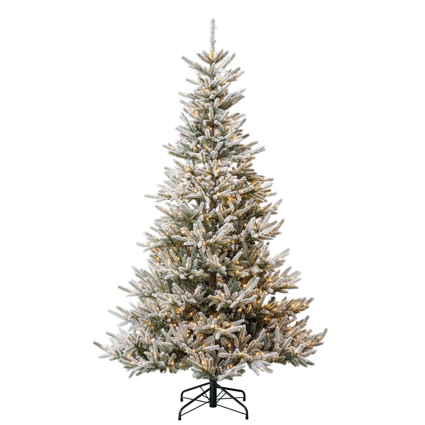 Member's Mark 7.5' Pre-Lit Snowy Georgia Christmas Tree | USA Decoration®