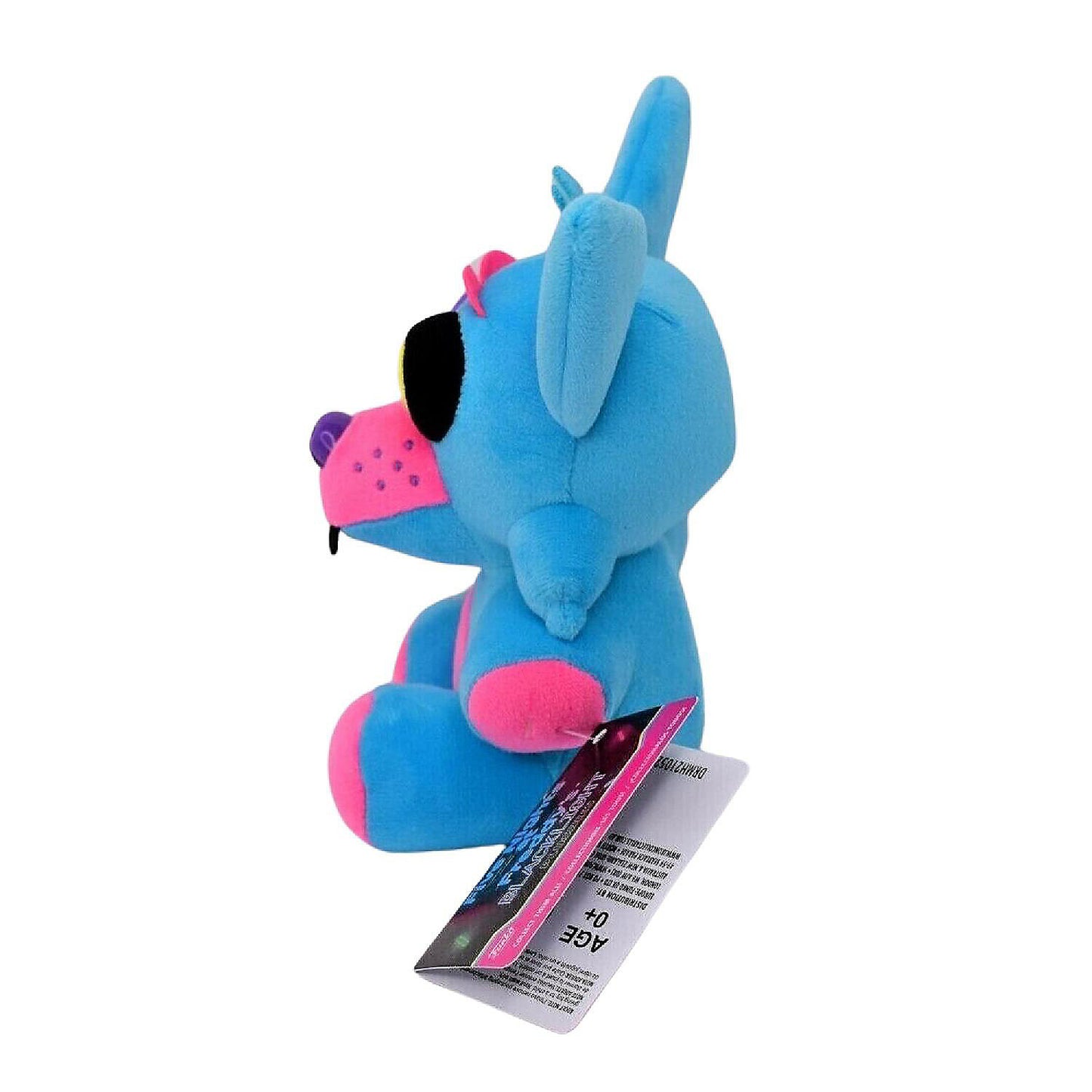 Five Nights at Freddy's 6 Inch Plush Foxy Blacklight (Blue) | USA Decoration®