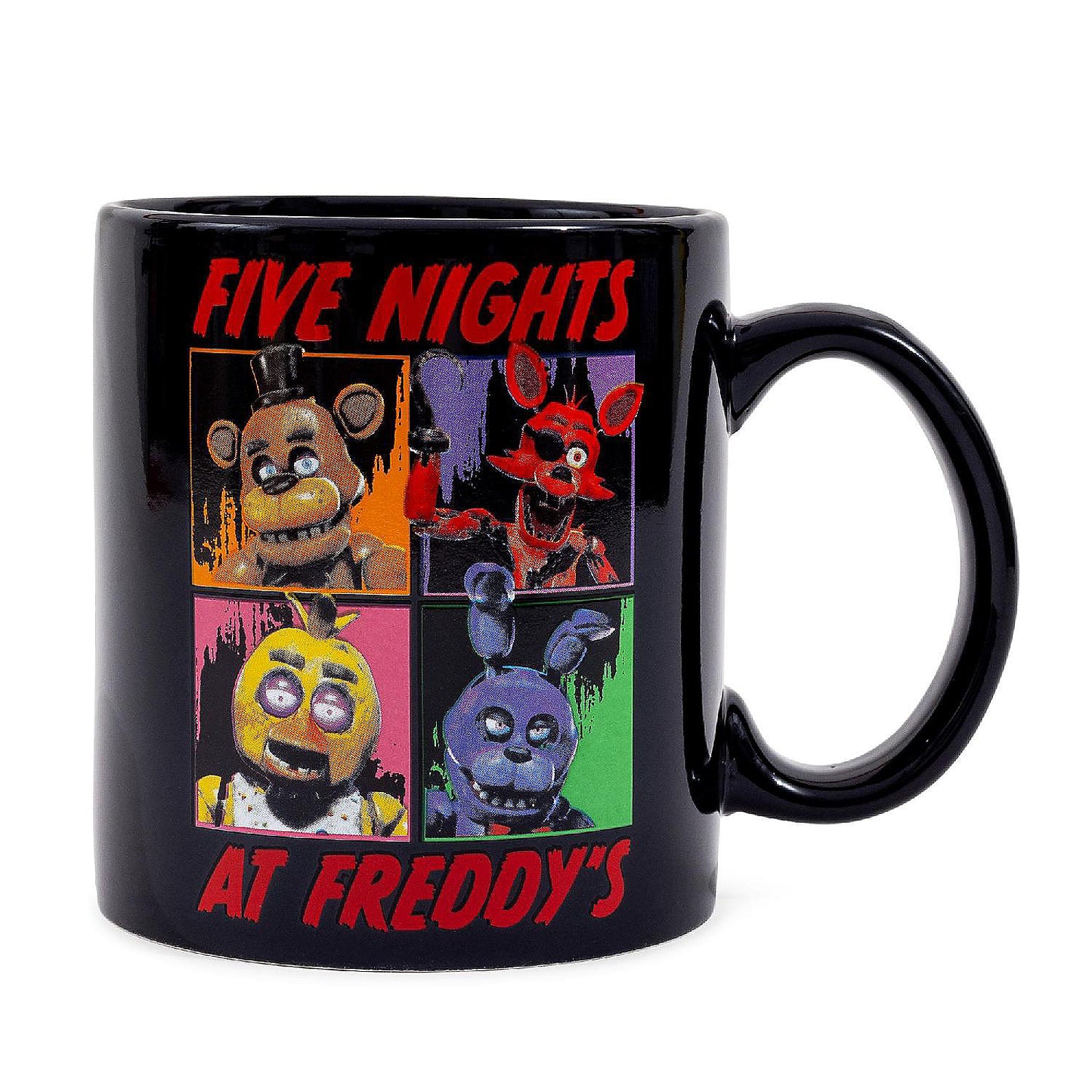 Five Nights At Freddy's Character Grid Ceramic Mug Holds 20 Ounces | USA Decoration®