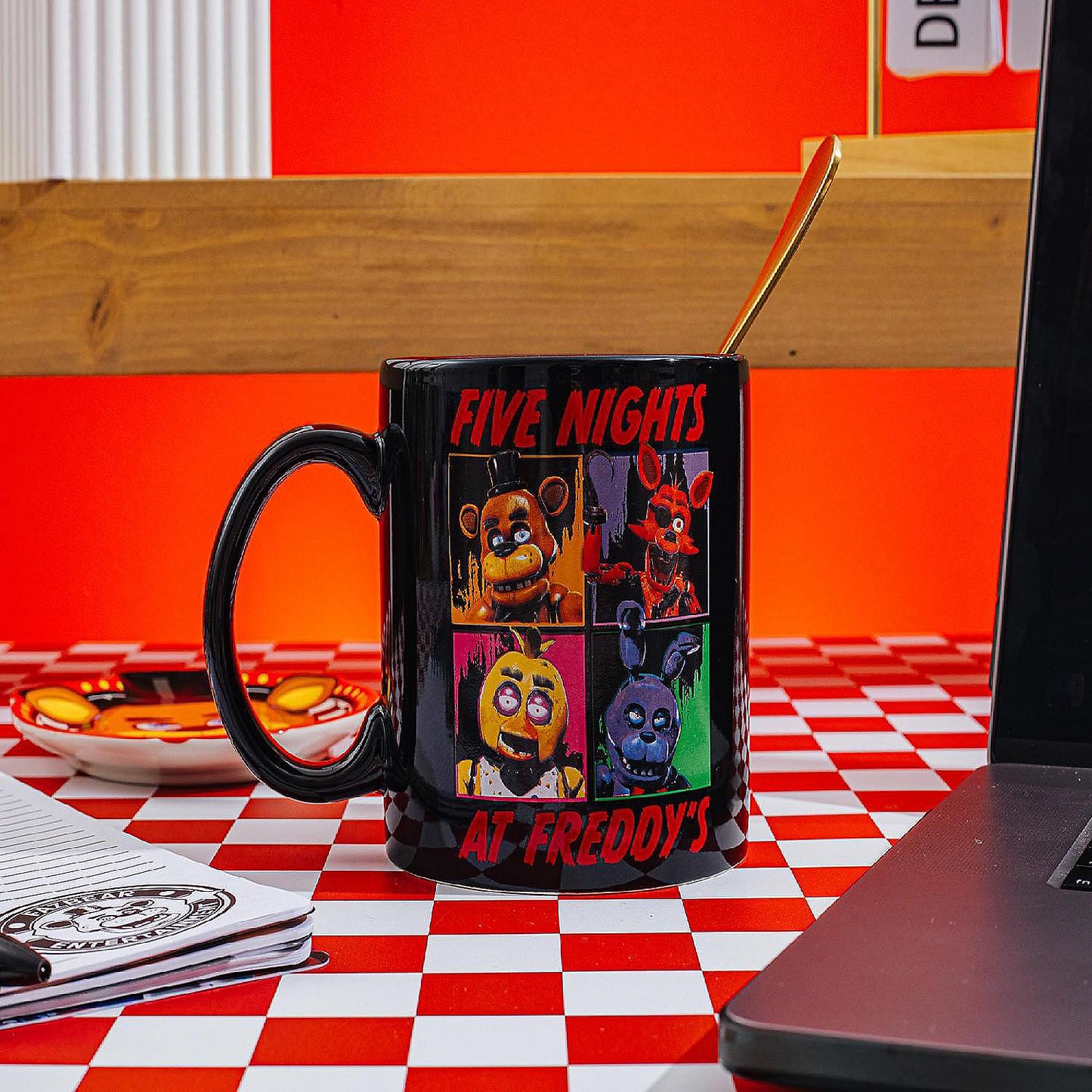Five Nights At Freddy's Character Grid Ceramic Mug Holds 20 Ounces | USA Decoration®