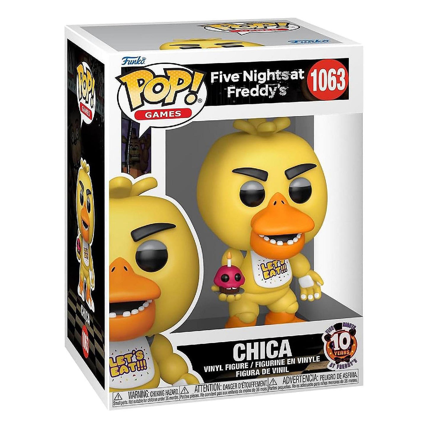 Five Nights at Freddy's Funko POP 10th Anniversary Chica | USA Decoration®