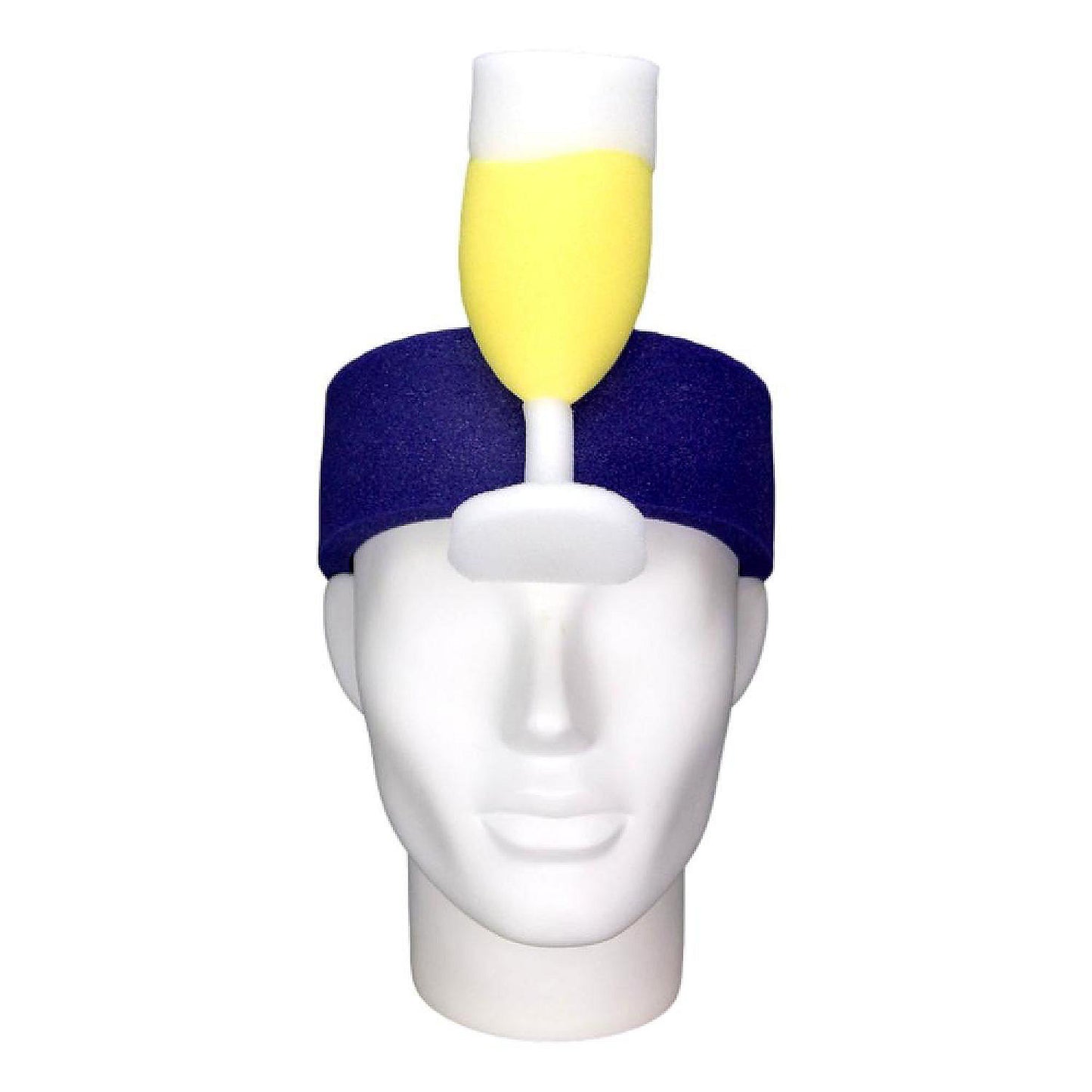 Foam Party Hats Champagne Glass Headband - Photo Booth Prop - Party Favors -Halloween - Crazy Hat Day | USA Decoration®