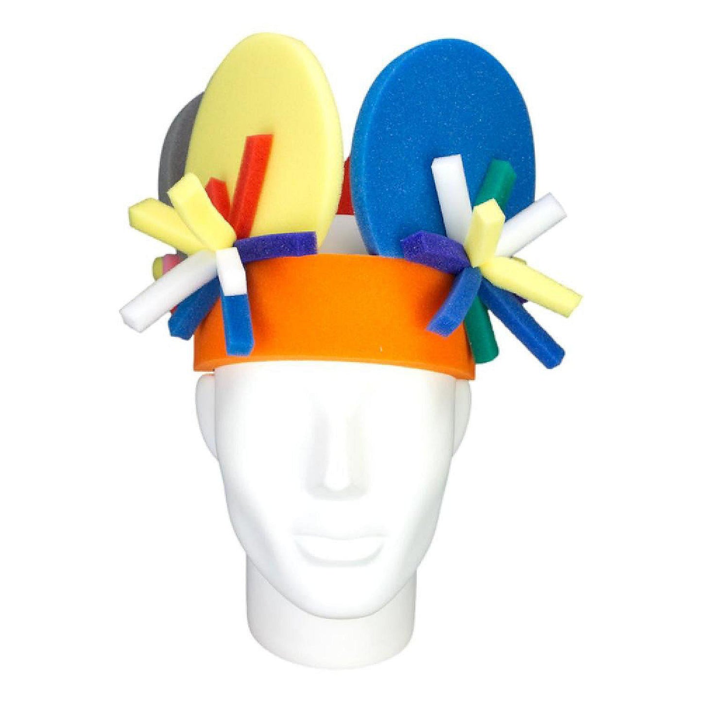 Foam Party Hats Circles Headband - Photo Booth Prop - Party Favors -Halloween - Crazy Hat Day | USA Decoration®