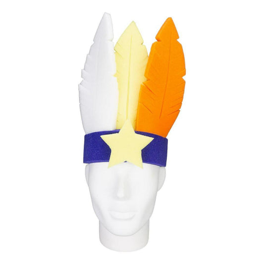 Foam Party Hats Feathers Headband - Photo Booth Prop - Party Favors -Halloween - Crazy Hat Day | USA Decoration®