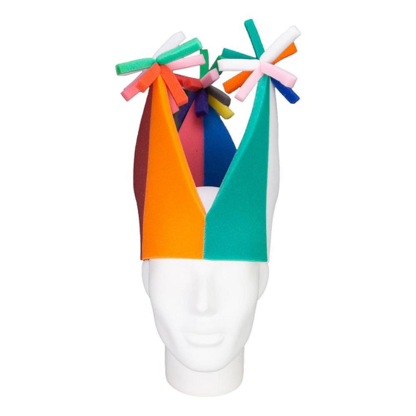 Foam Party Hats Jester Headband - Photo Booth Prop - Party Favors -Halloween - Crazy Hat Day | USA Decoration®