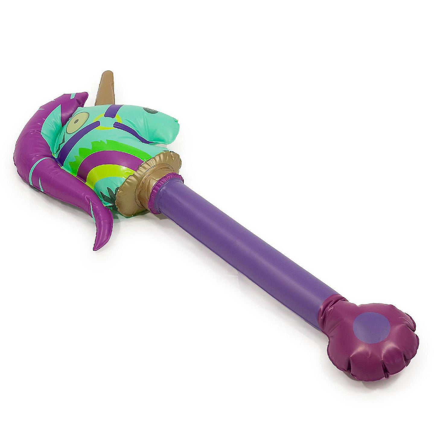 Fortnite Rainbow Smash Skin Inflatable Pickaxe Costume Accessory | USA Decoration®