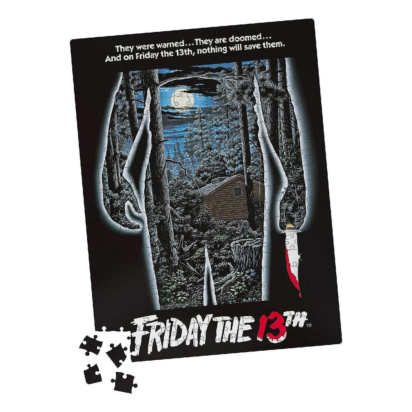 Friday the 13th 300 Piece VHS Jigsaw Puzzle | USA Decoration®