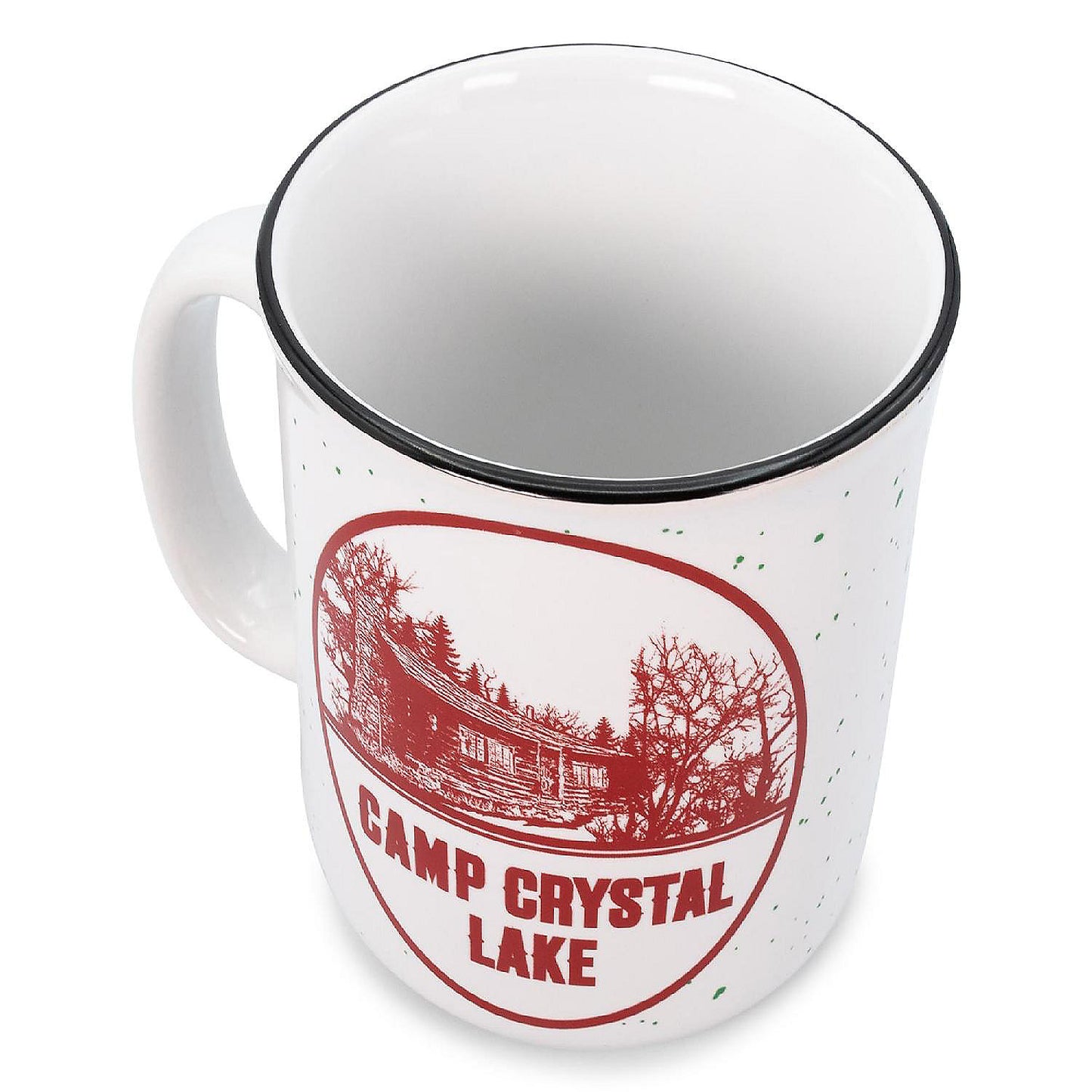 Friday the 13th Camp Crystal Lake Ceramic Camper Mug Holds 20 Ounces | USA Decoration®