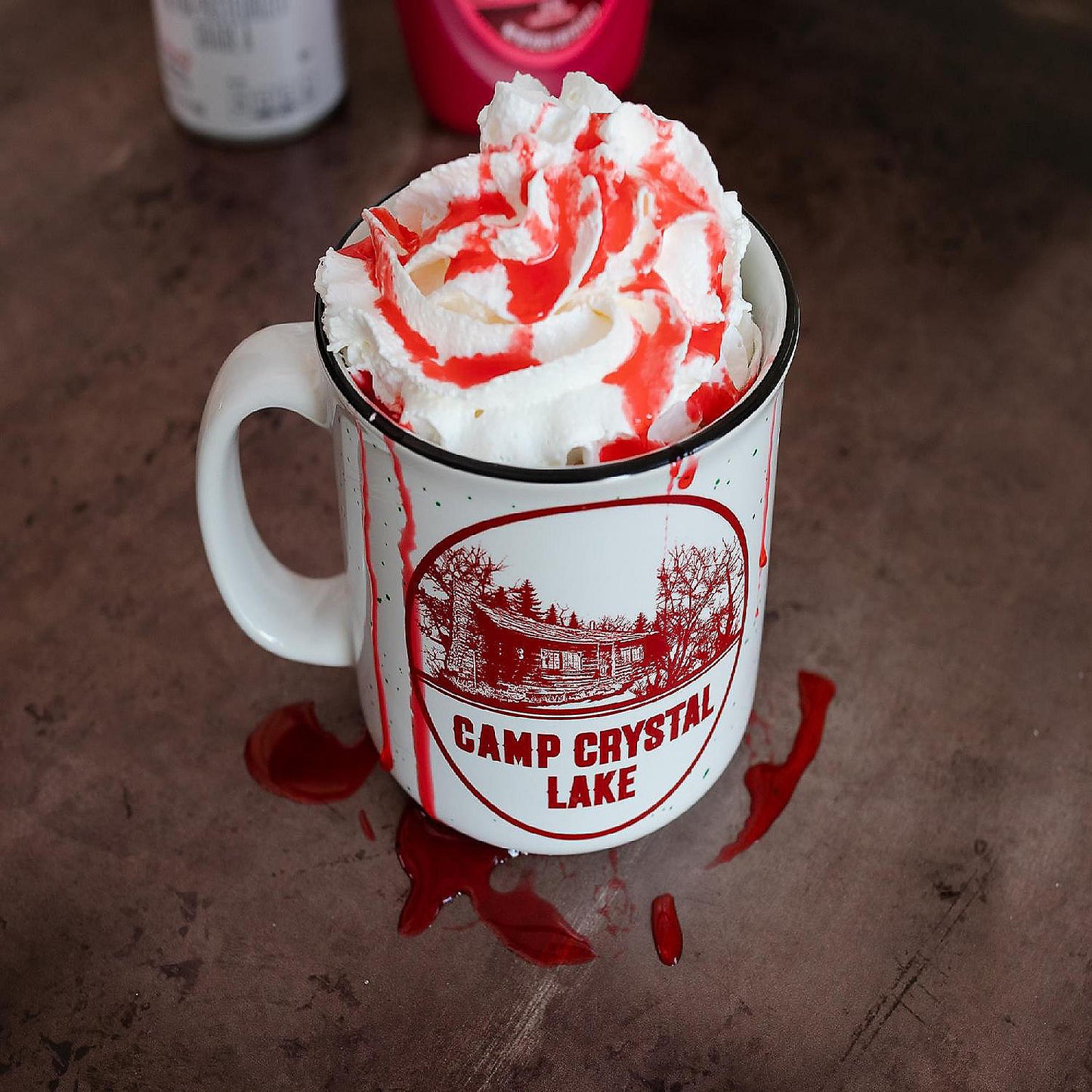 Friday the 13th Camp Crystal Lake Ceramic Camper Mug Holds 20 Ounces | USA Decoration®