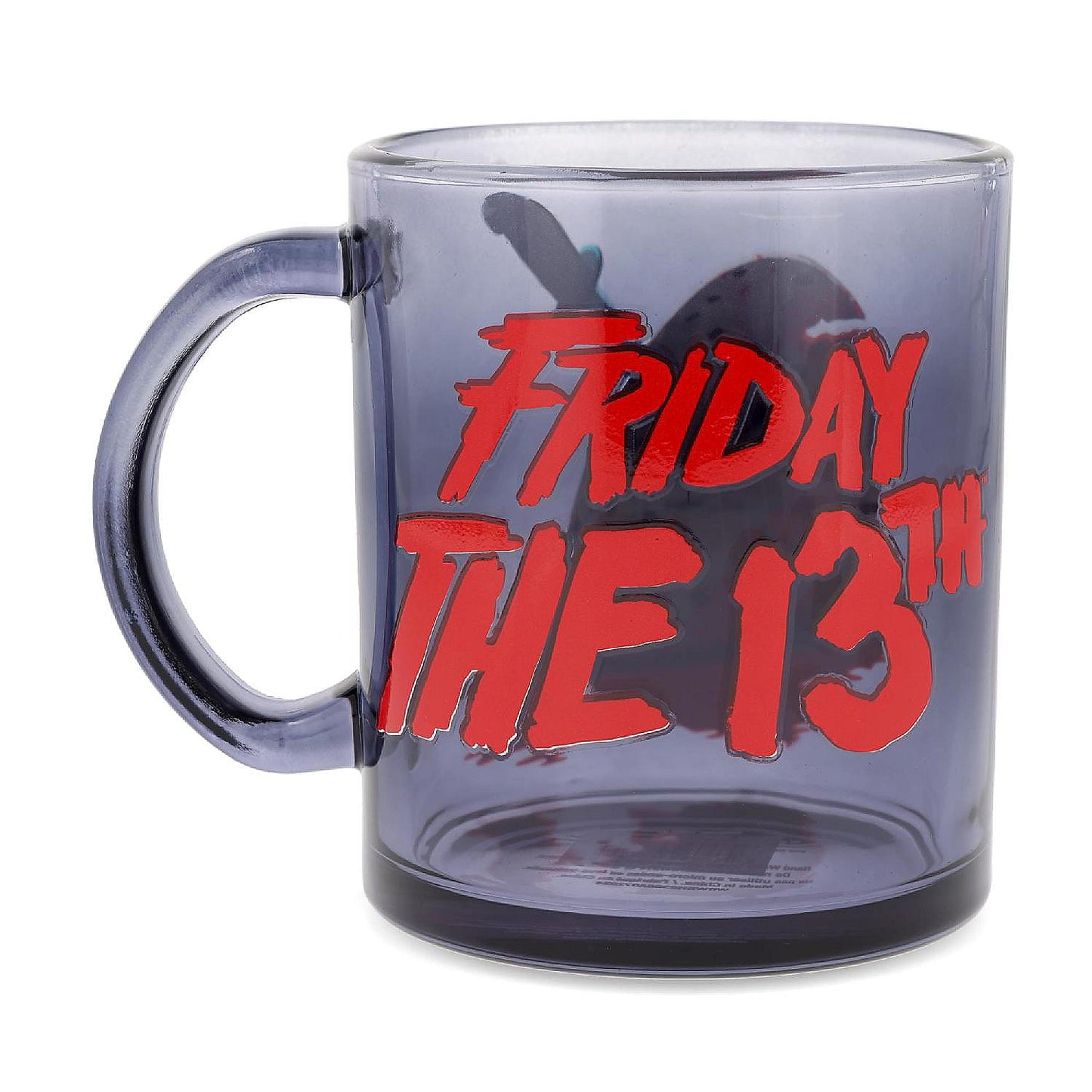 Friday the 13th Jason Voorhees Mask Glass Mug Holds 18 Ounces | USA Decoration®