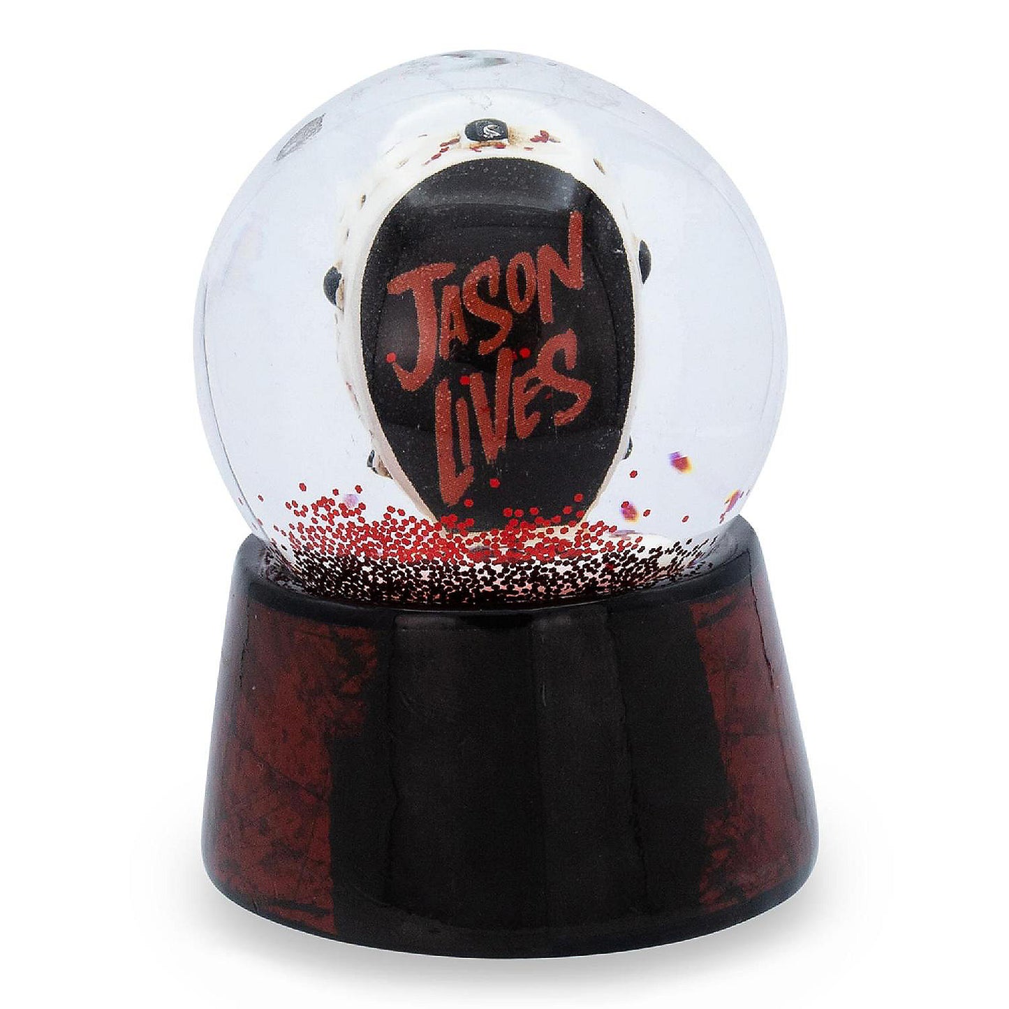 Friday the 13th Jason's Mask Mini Snow Globe 3 Inches Tall | USA Decoration®