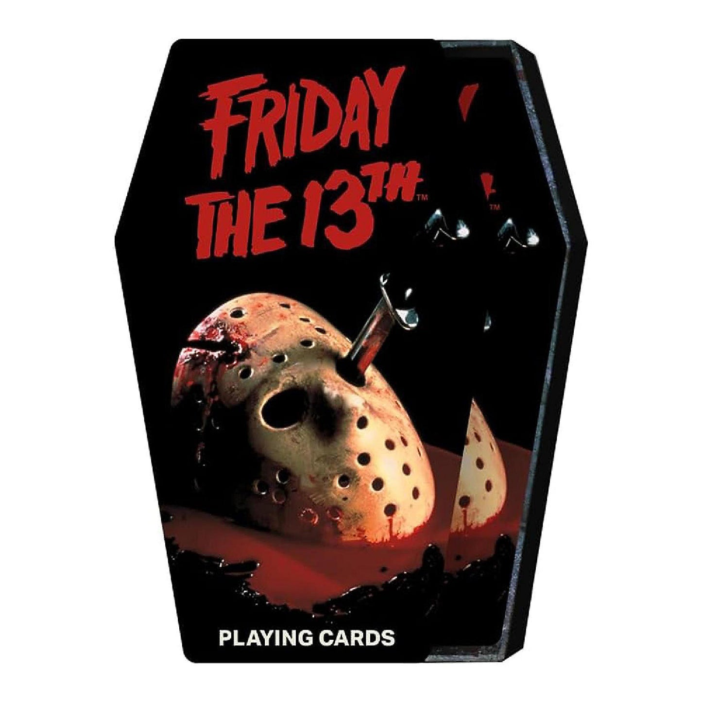 Friday the 13th Premium Coffin Shaped Playing Cards | USA Decoration®