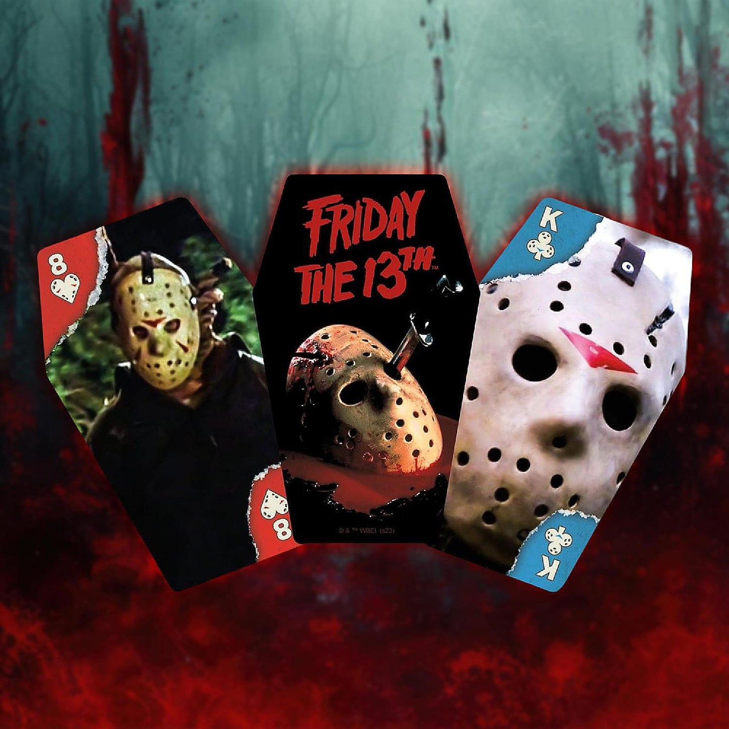 Friday the 13th Premium Coffin Shaped Playing Cards | USA Decoration®