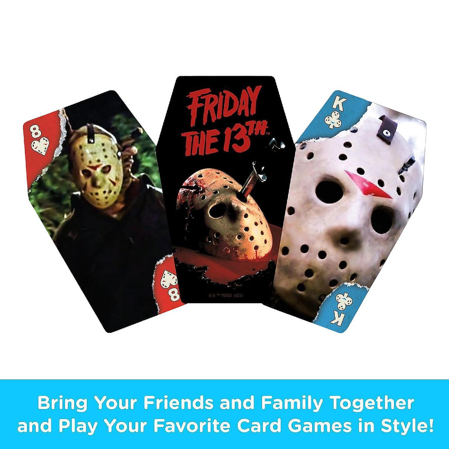 Friday the 13th Premium Coffin Shaped Playing Cards | USA Decoration®