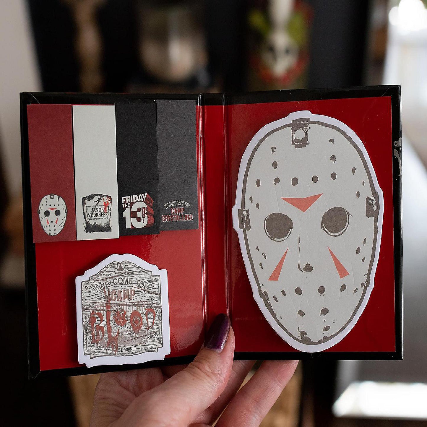 Friday the 13th Sticky Note and Sticky Tab Box Set | USA Decoration®