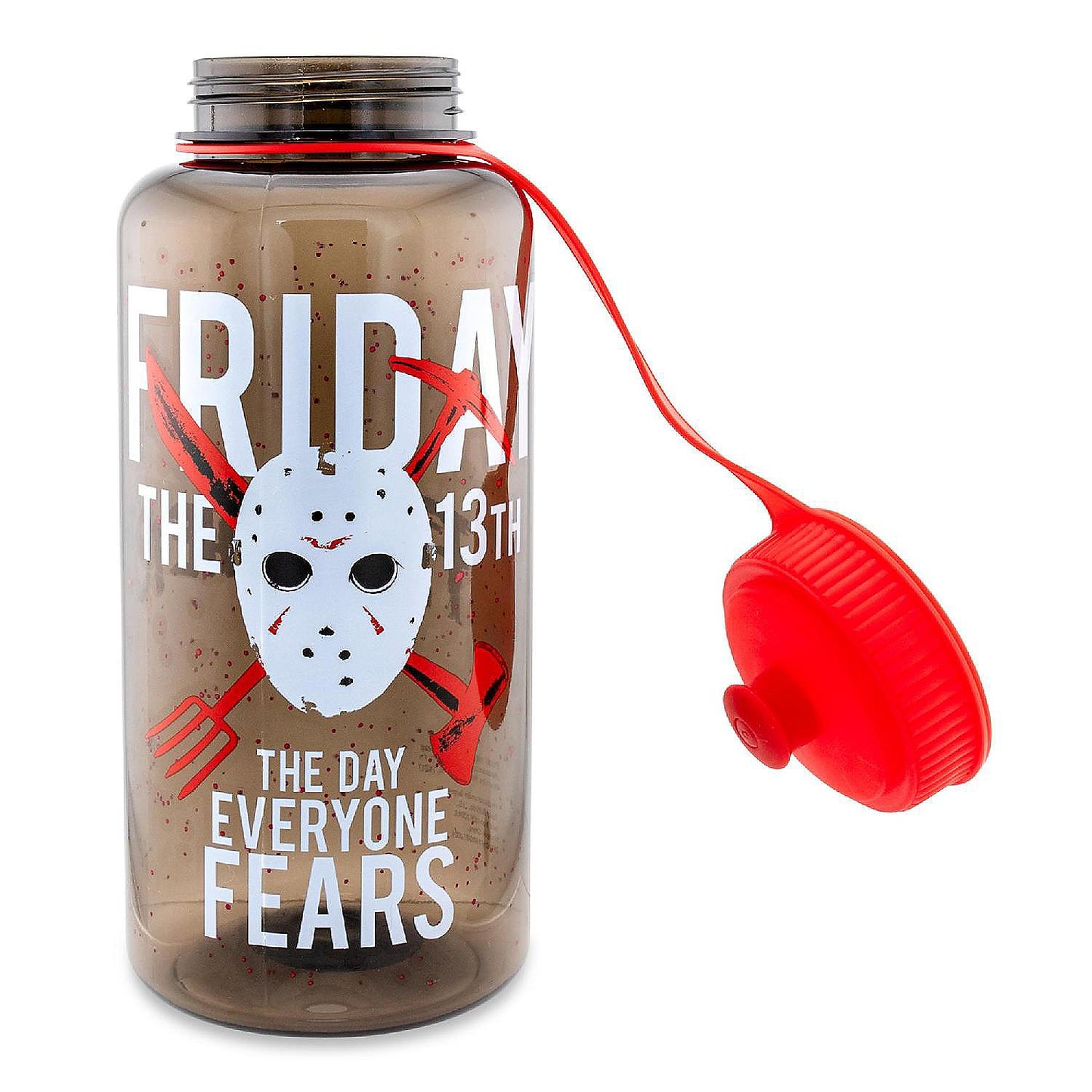Friday The 13th "The Day Everyone Fears" Water Bottle Holds 34 Ounces | USA Decoration®