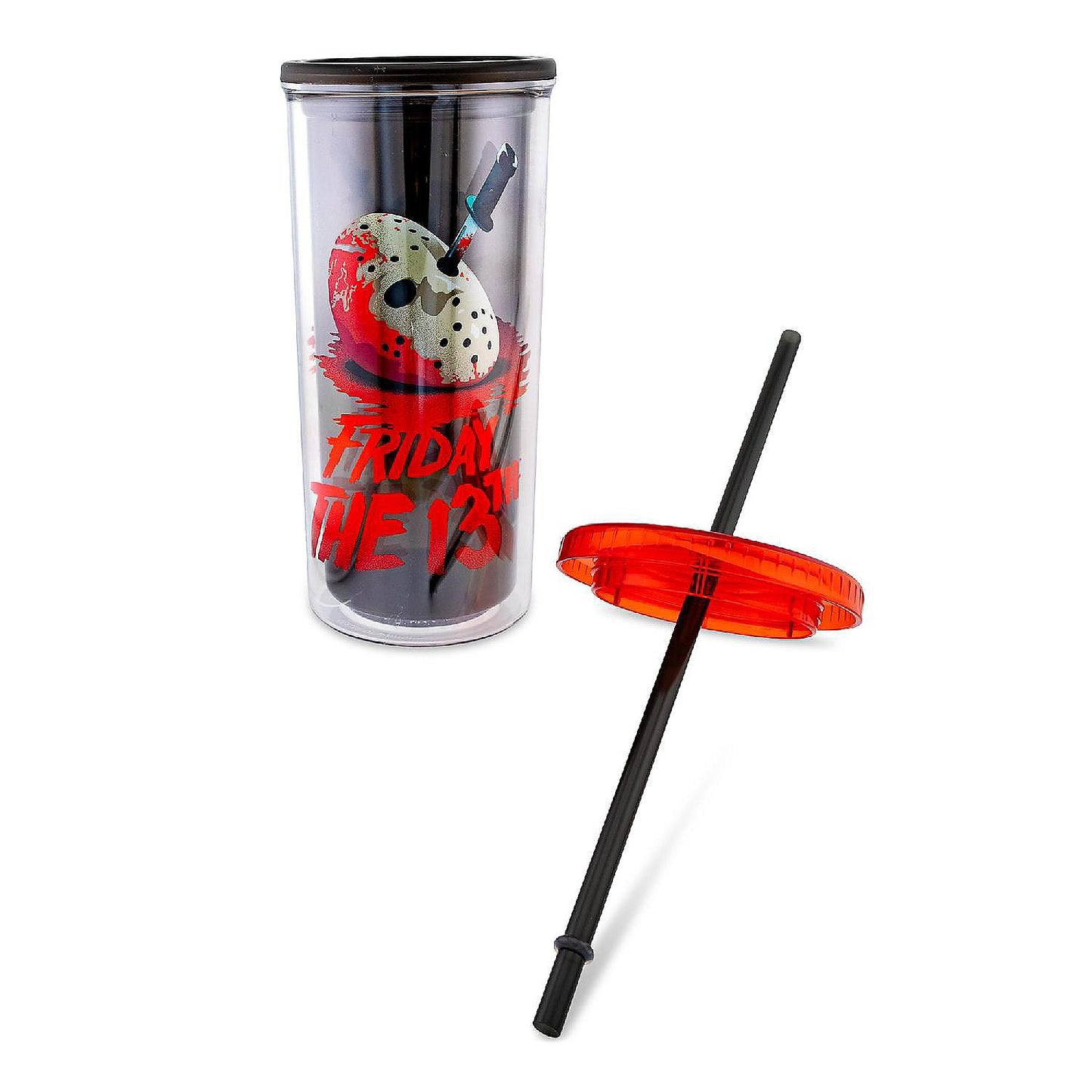 Friday the 13th: The Final Chapter Cold Cup With Lid and Straw Holds 20 Ounces | USA Decoration®