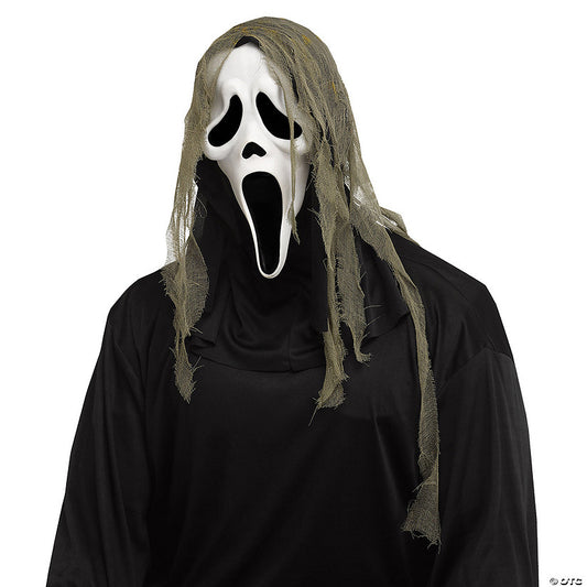 Adults Ghost Face® Crypt Creature Gauze Mask | USA Decoration®