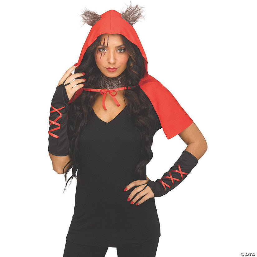 Adults Enchanted Woods Red Hood Instant Kit | USA Decoration®
