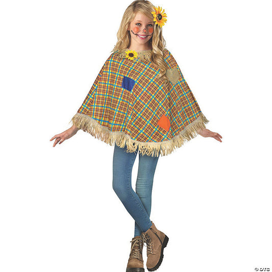 Kids Sweet Scarecrow Poncho | USA Decoration®