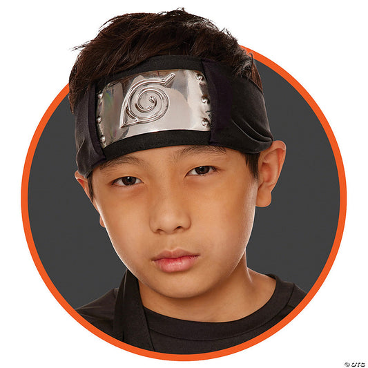 1 Piece(s): Black Naruto Hidden Leaf Headband | USA Decoration®