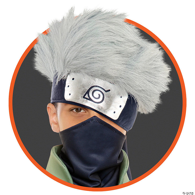 Naruto Leaf Headband with Hair | USA Decoration®