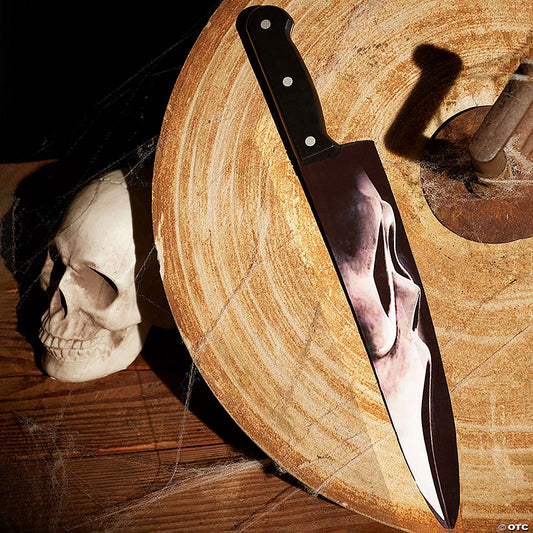 Chef Knife 15 inch Ghost Face® Graphic Blade | USA Decoration®