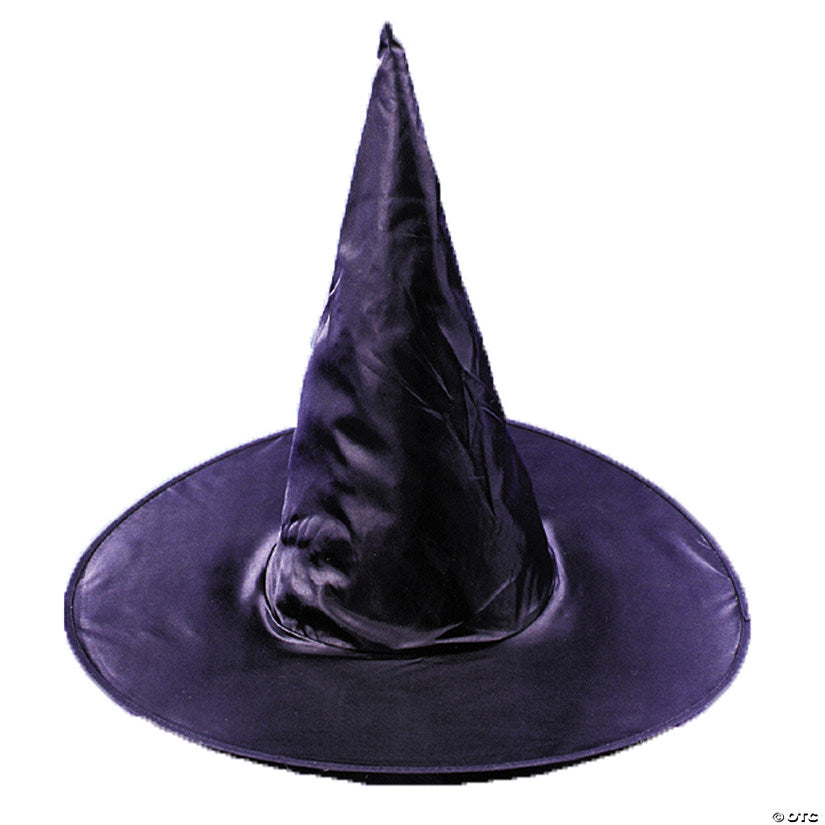 Adults Black Taffeta Witch Hat | USA Decoration®
