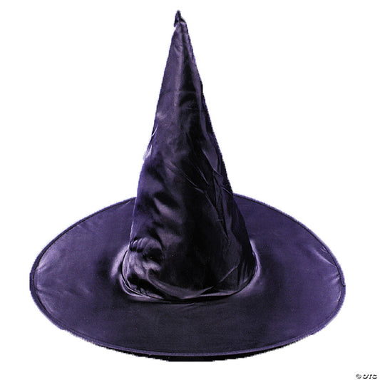 Adults Black Taffeta Witch Hat | USA Decoration®