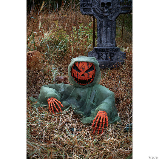1 Piece(s): Hooded Pumpkin Grave Breaker Decoration | USA Decoration®