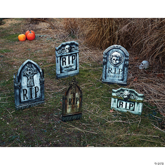 Photo-Realistic Tombstone - 5 Piece Set | USA Decoration®