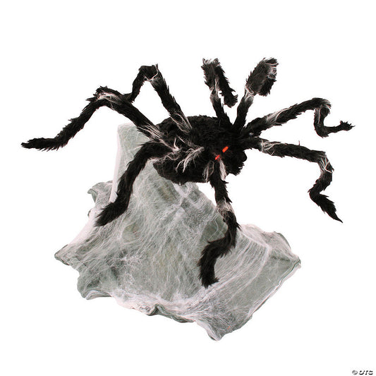 36" Animated Giant Jumping Spider Halloween Decoration | USA Decoration®
